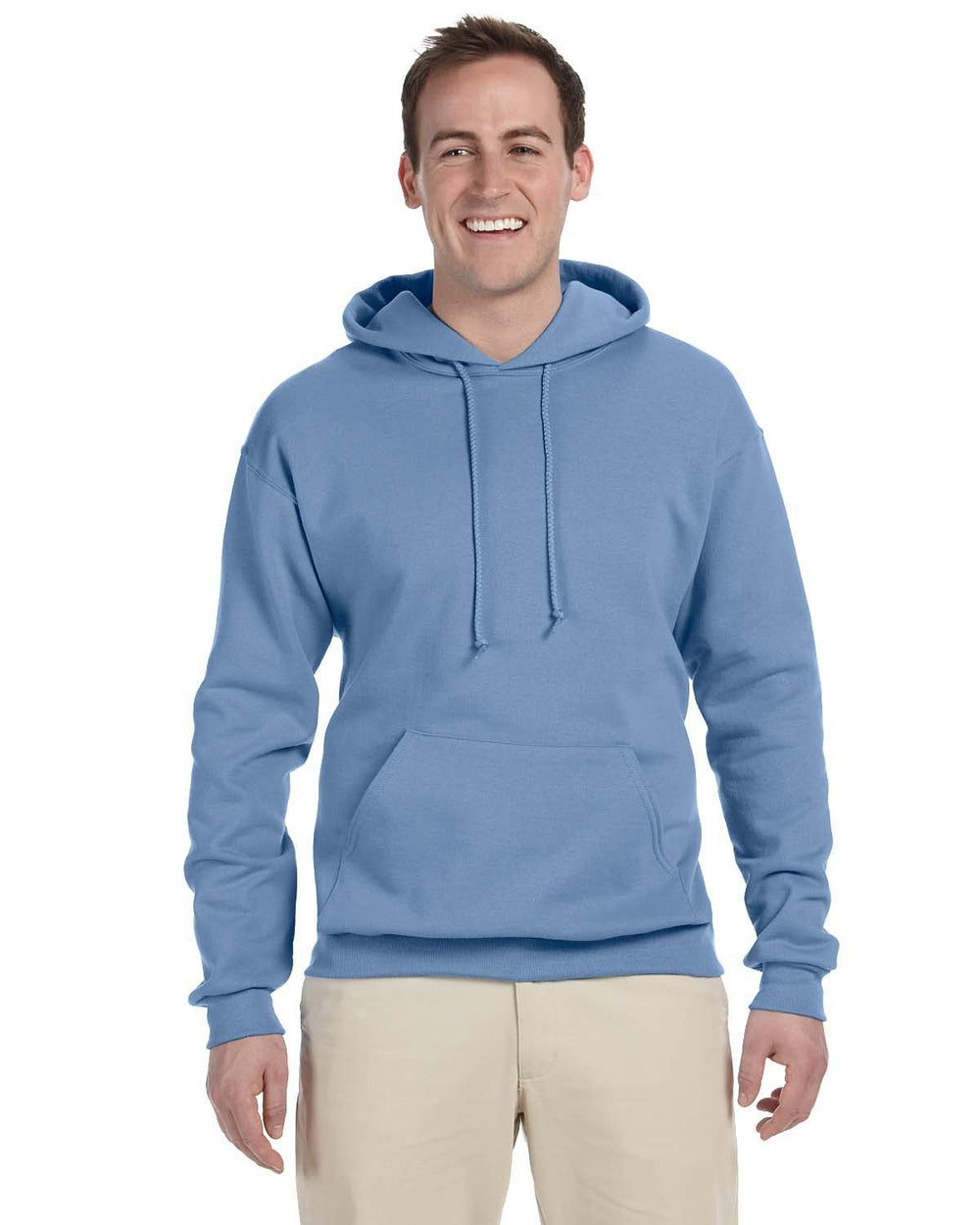 JERZEES Adult NuBlend® Fleece Pullover Hooded Sweatshirt Mens Apparel Sweatshirts & Fleece