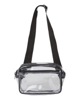 Liberty Bags Clear Stadium 2-Pocket Fanny Pack/Crossbody Bag Bags Accessories