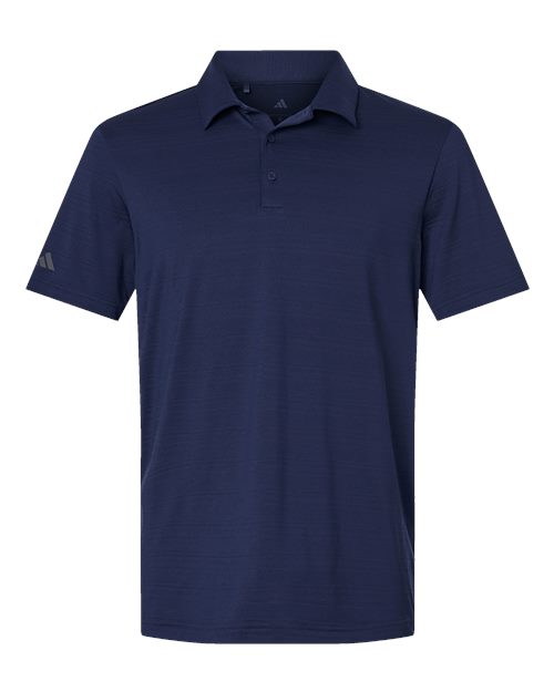 Adidas Men's Textured Stripe Polo Mens Apparel Shirts & Tops