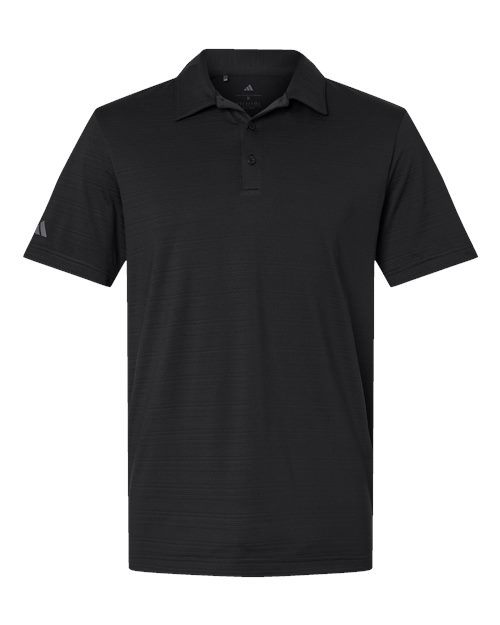 Adidas Men's Textured Stripe Polo Mens Apparel Shirts & Tops