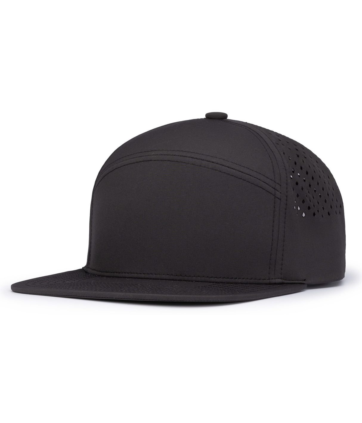 Perforated 6-Panel Arch Cap Unisex Accessories Hats & Caps