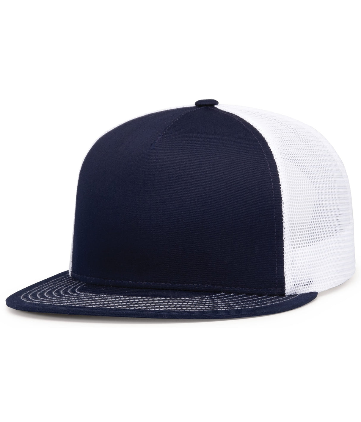 Pacific Headwear D-Series 5 Panel Trucker Snapback Unisex Accessories Hats & Caps