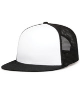 Pacific Headwear D-Series 5 Panel Trucker Snapback Unisex Accessories Hats & Caps