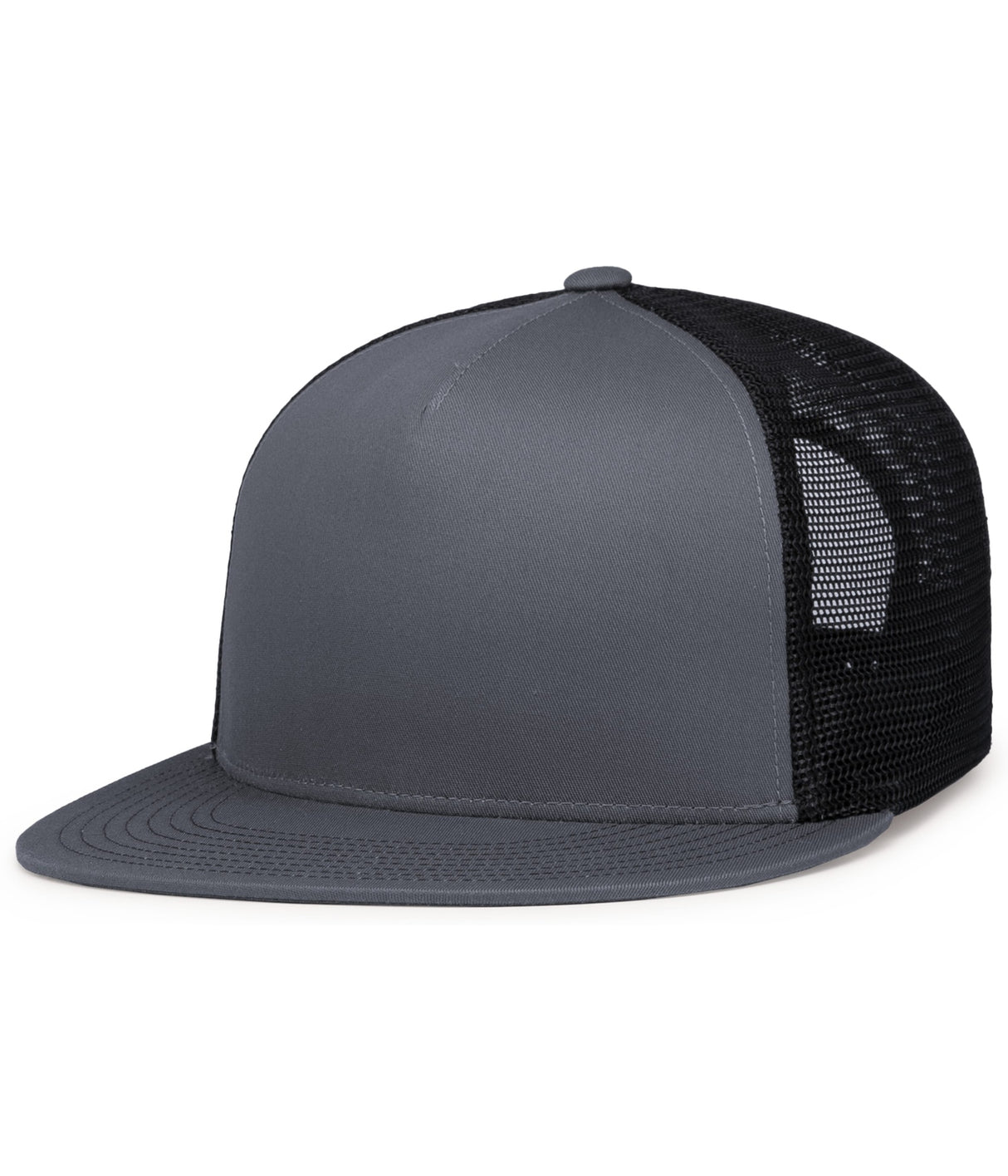 Pacific Headwear D-Series 5 Panel Trucker Snapback Unisex Accessories Hats & Caps