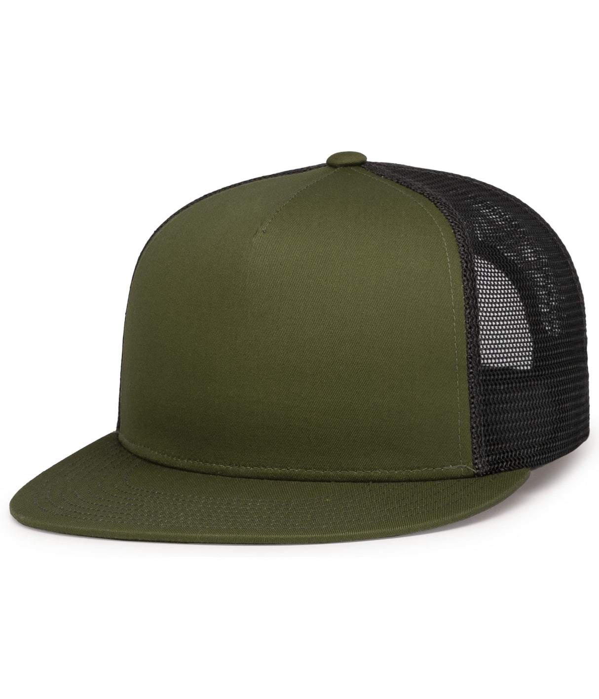 Pacific Headwear D-Series 5 Panel Trucker Snapback Unisex Accessories Hats & Caps