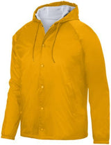 Men's Hooded Coach's Jacket Mens Apparel Jackets & Vests