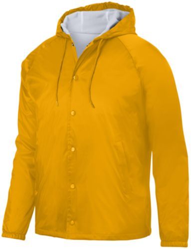 Men's Hooded Coach's Jacket Mens Apparel Jackets & Vests