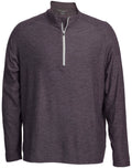 Pebble Beach Marled Jersey 1/4 Zip Tech Pullover Mens Apparel Sweatshirts & Fleece