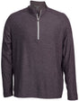 Pebble Beach Marled Jersey 1/4 Zip Tech Pullover Mens Apparel Sweatshirts & Fleece