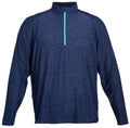 Pebble Beach Marled Jersey 1/4 Zip Tech Pullover Mens Apparel Sweatshirts & Fleece