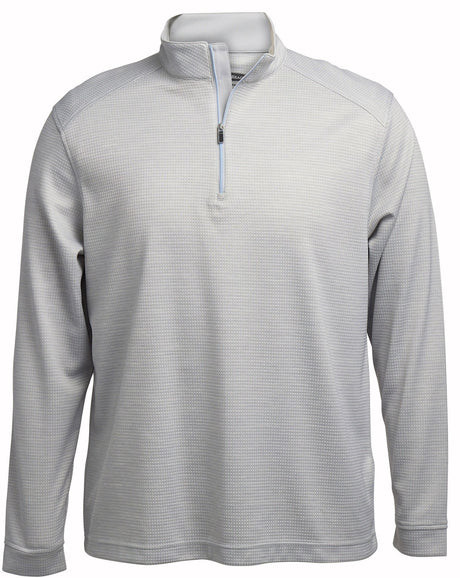 Pebble Beach Men’s Waffle Texture 1/4 Zip Pullover Mens Apparel Sweatshirts & Fleece