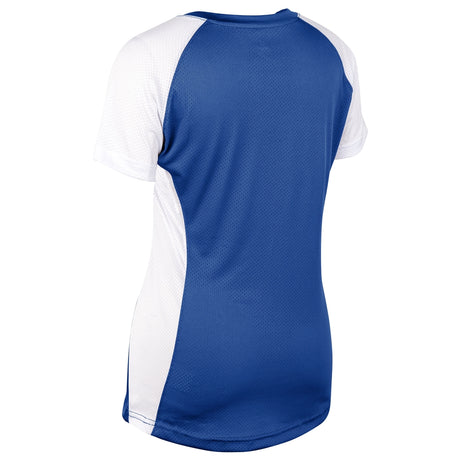 Champro Girl's Infinite V-Neck Short Sleeve Softball Jersey-2