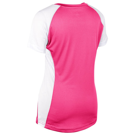 Champro Girl's Infinite V-Neck Short Sleeve Softball Jersey-2