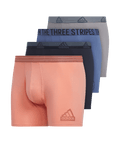 adidas Men's Stretch Cotton 4-Pack Boxer Brief Mens Apparel Underwear