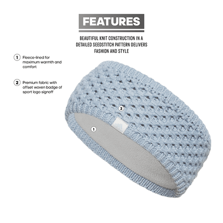 adidas Women's Crestline Headband Unisex Accessories Hats & Caps