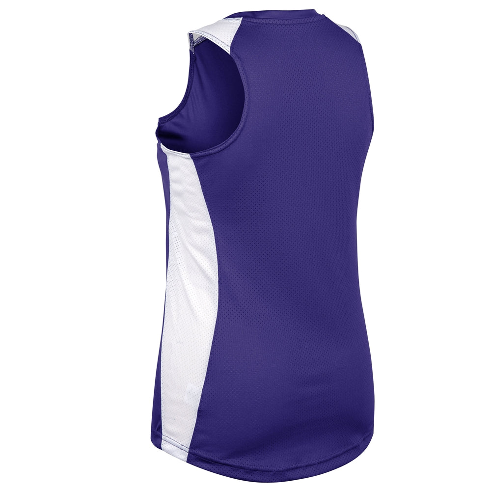 Champro Girl's Infinite V-Neck Racerback Softball Jersey Softball Jerseys Youth