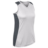 Champro Girl's Infinite V-Neck Racerback Softball Jersey Softball Jerseys Youth