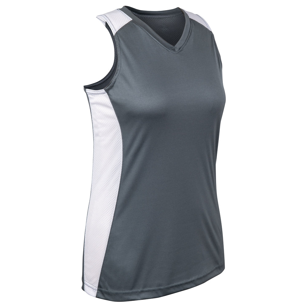 Champro Girl's Infinite V-Neck Racerback Softball Jersey Softball Jerseys Youth