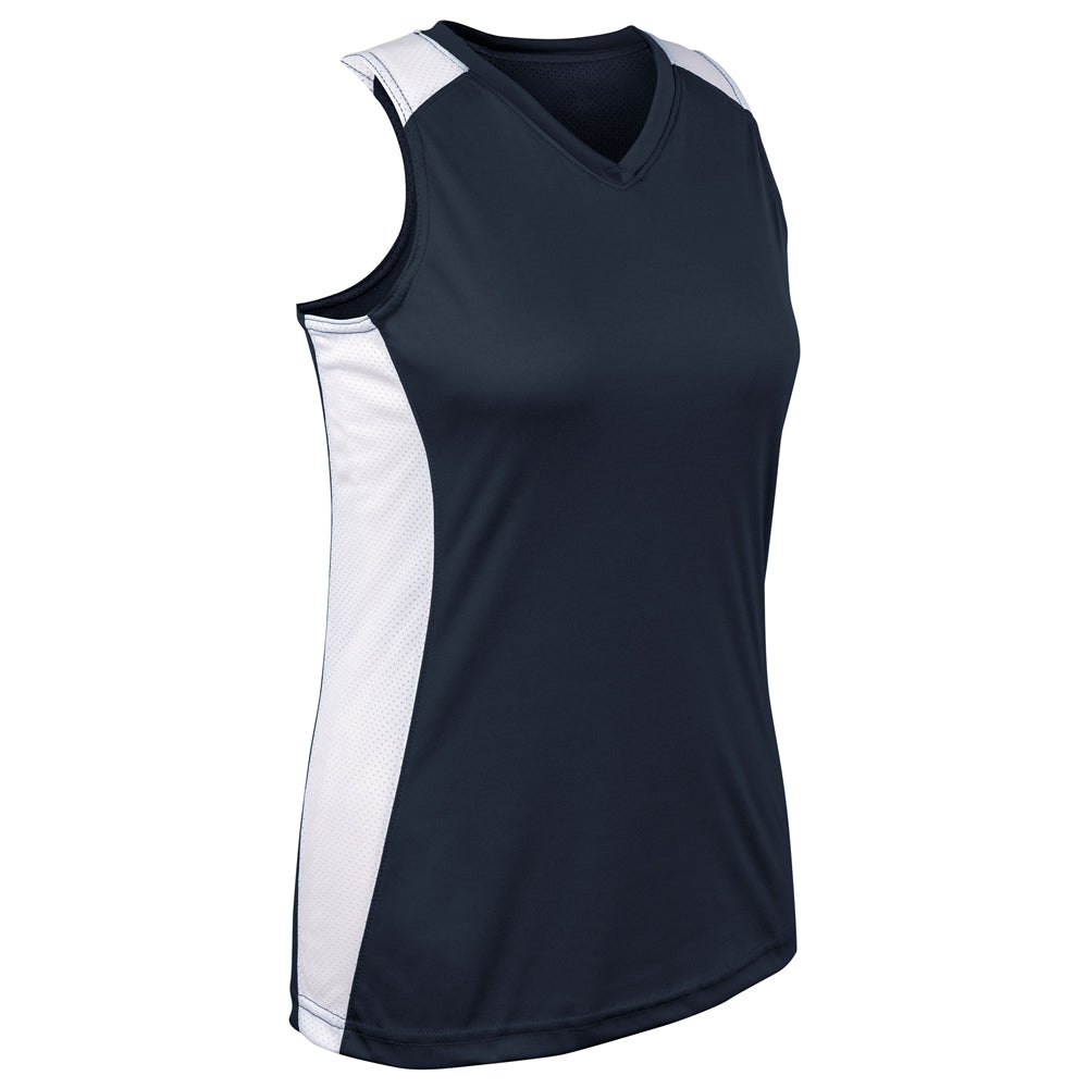 Champro Girl's Infinite V-Neck Racerback Softball Jersey Softball Jerseys Youth