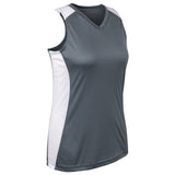Champro Girl's Infinite V-Neck Racerback Softball Jersey-1