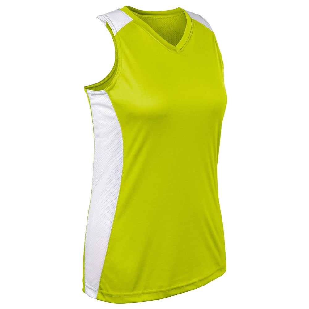 Champro Girl's Infinite V-Neck Racerback Softball Jersey Softball Jerseys Youth