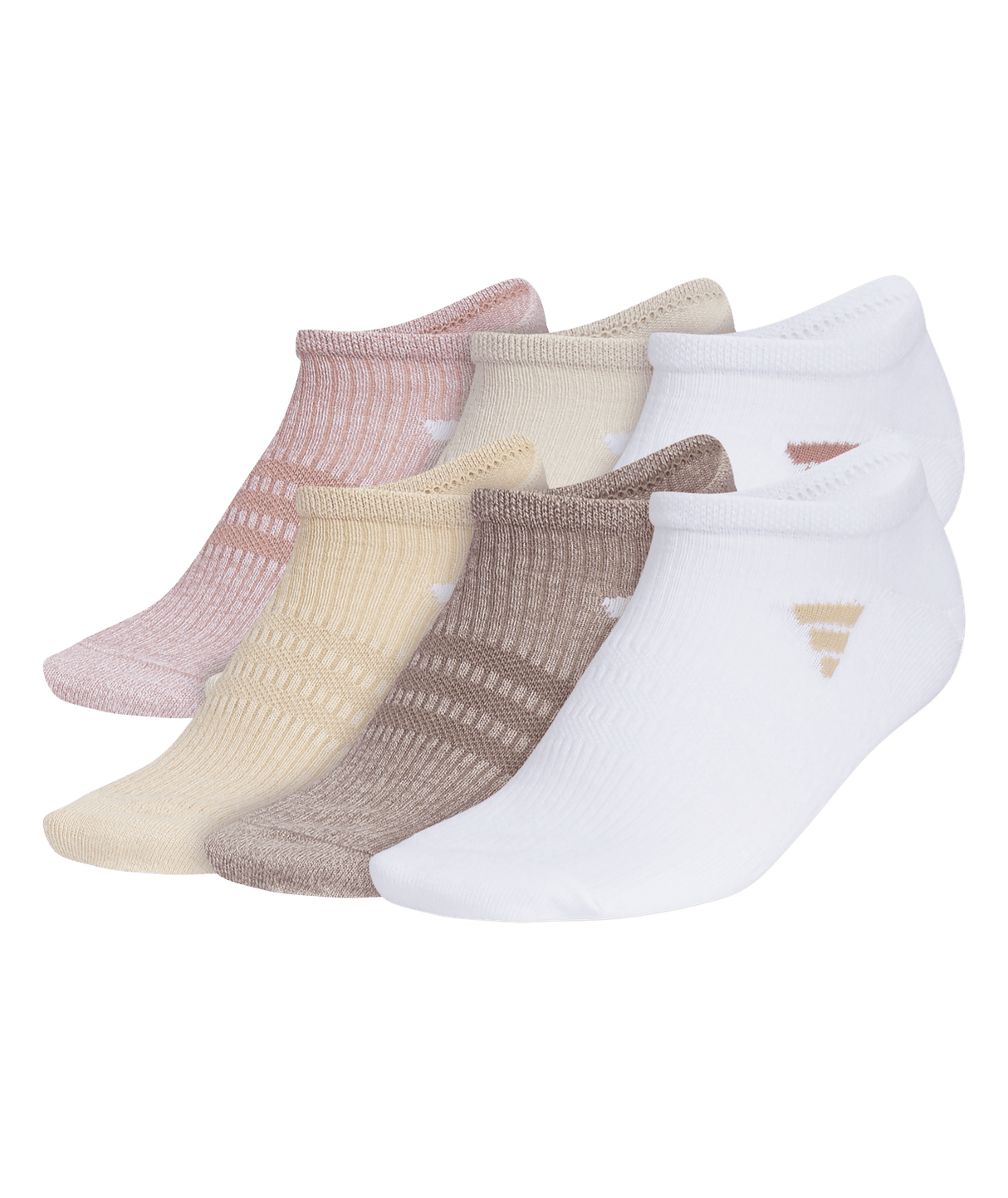 adidas Women's Superlite 3.0 No Show Socks (6-Pack)