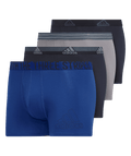 adidas Men's Stretch Cotton 4-Pack Trunk