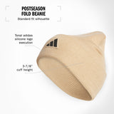 adidas Men's Postseason Fold Beanie Unisex Accessories Hats & Caps