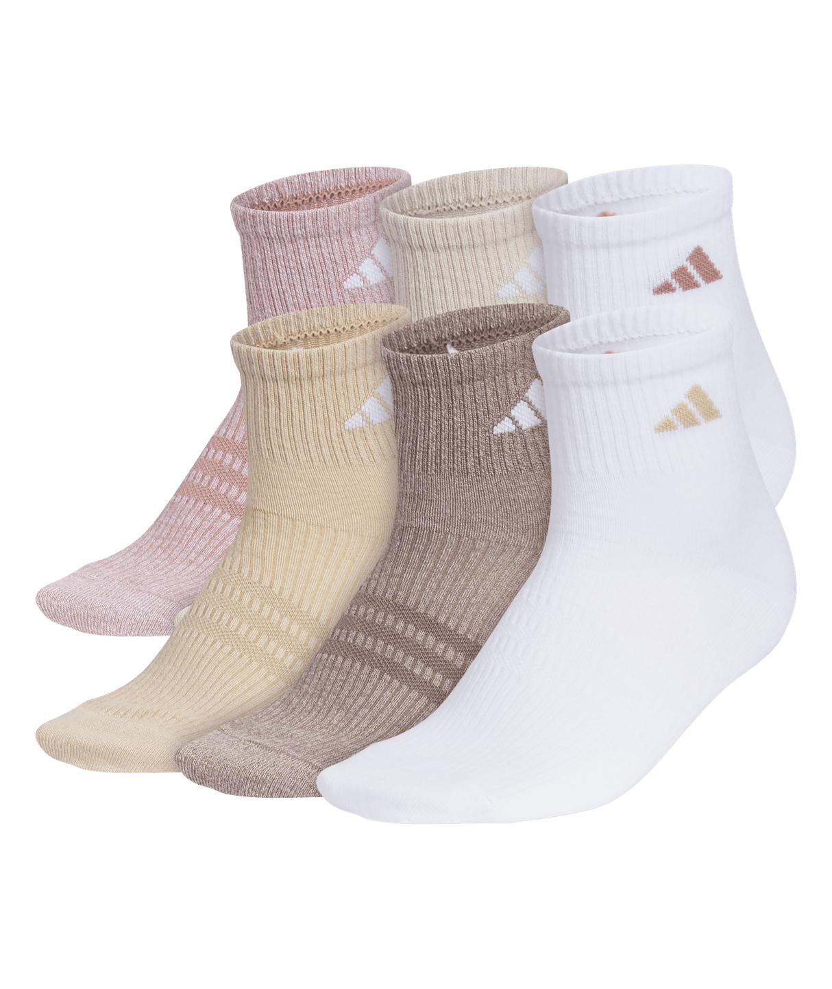adidas Women's Superlite 3.0 6-Pack Quarter Socks