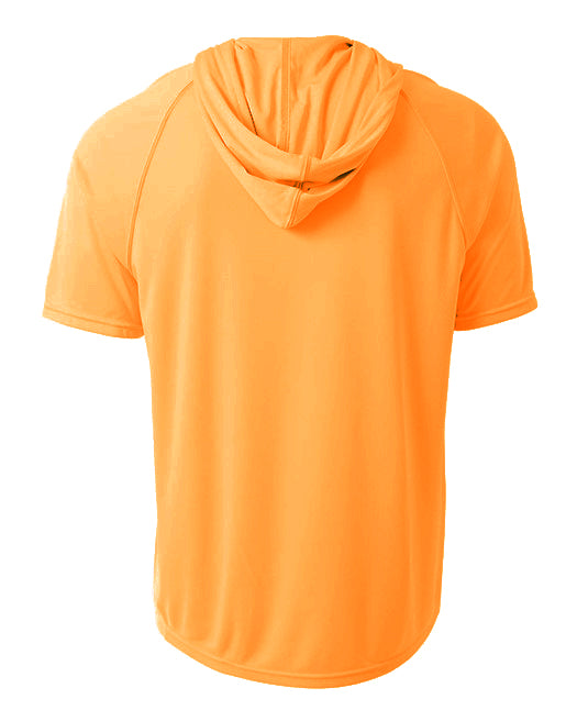 A4 Men's Short Sleeve Hooded Tee Mens Apparel Shirts & Tops