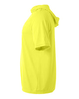 A4 Men's Short Sleeve Hooded Tee Mens Apparel Shirts & Tops