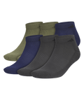 adidas Men's Athletic Cushioned Low Cut Socks 6-Pack Unisex Accessories Socks
