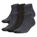 adidas Men's Athletic Cushioned Low Cut Socks 6-Pack Unisex Accessories Socks
