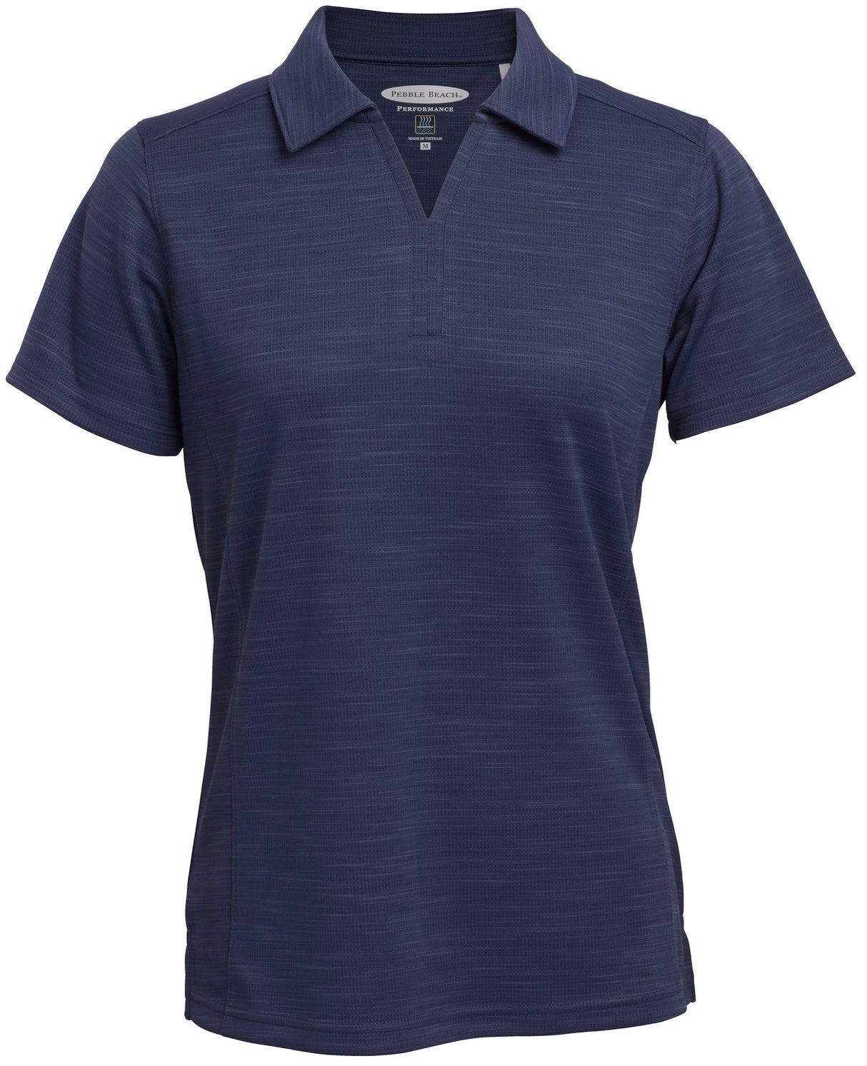 Pebble Beach Women's Space Dye Polo Womens Apparel Shirts & Tops