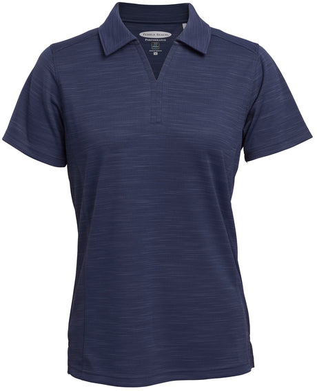 Pebble Beach Women's Space Dye Polo Womens Apparel Shirts & Tops