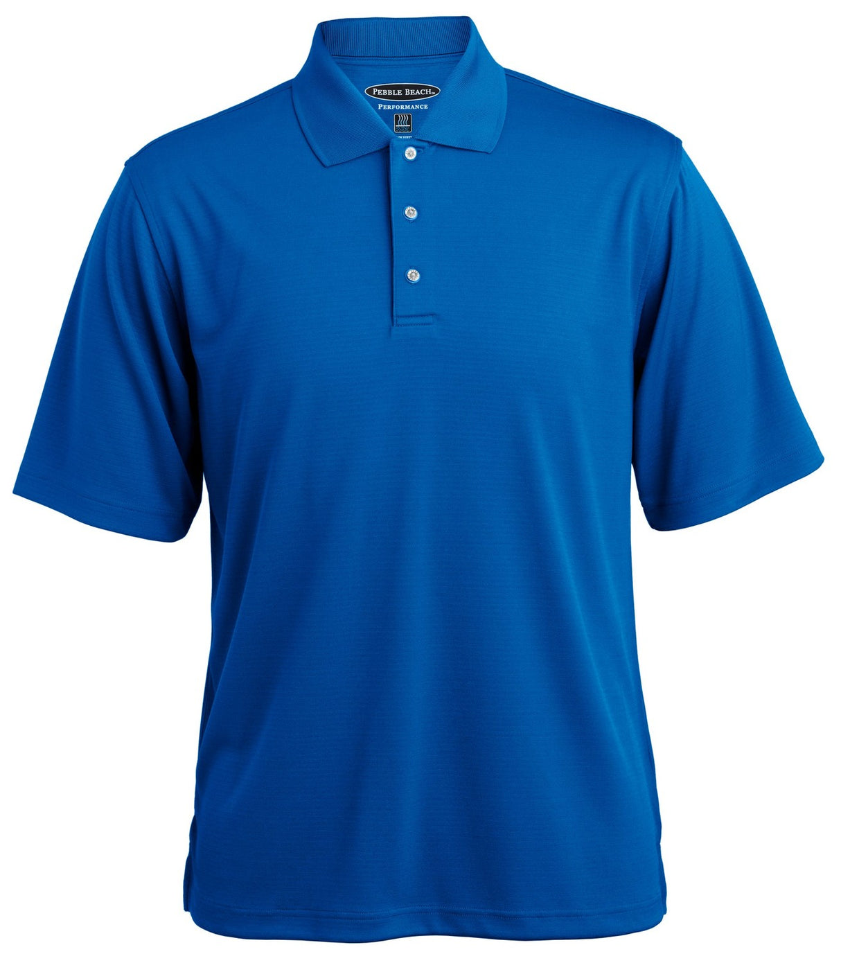 Pebble Beach Men's Horizontal Texture Polo Mens Apparel Shirts & Tops