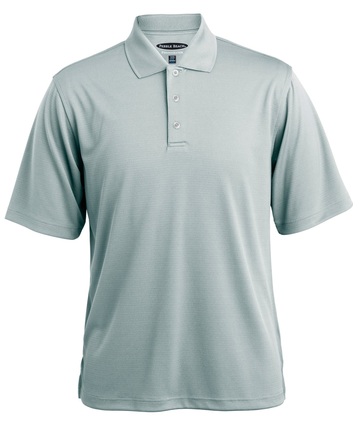 Pebble Beach Men's Horizontal Texture Polo Mens Apparel Shirts & Tops