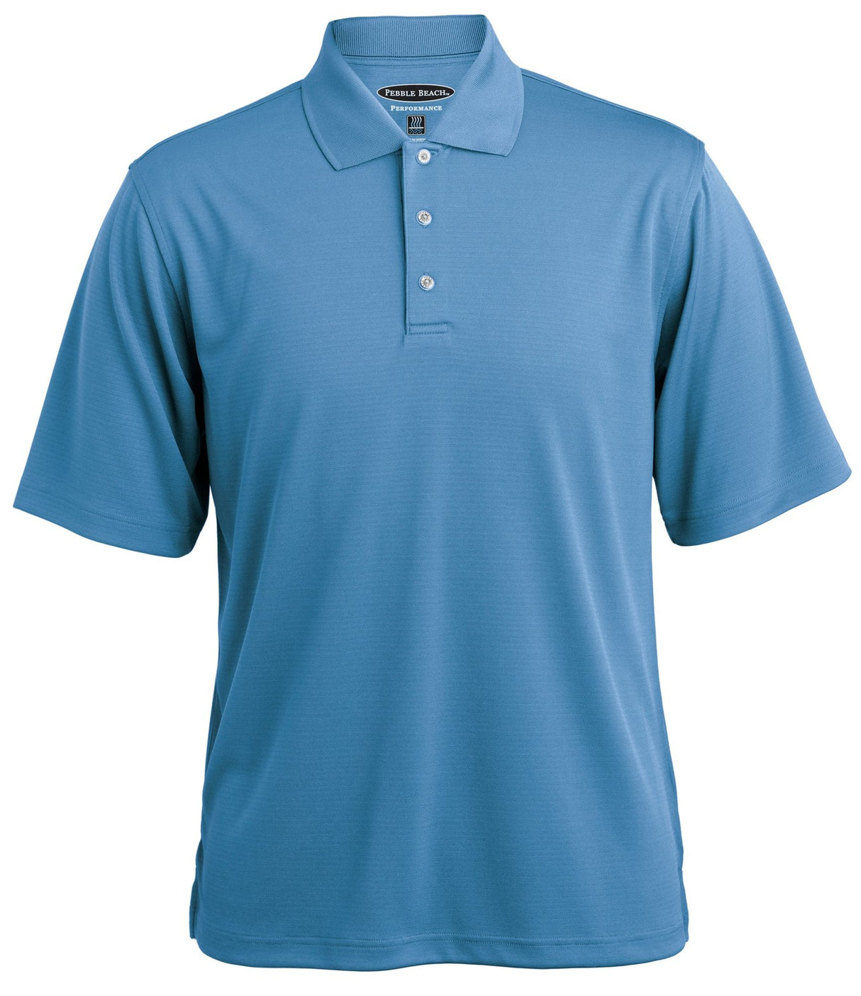Pebble Beach Men's Horizontal Texture Polo Mens Apparel Shirts & Tops