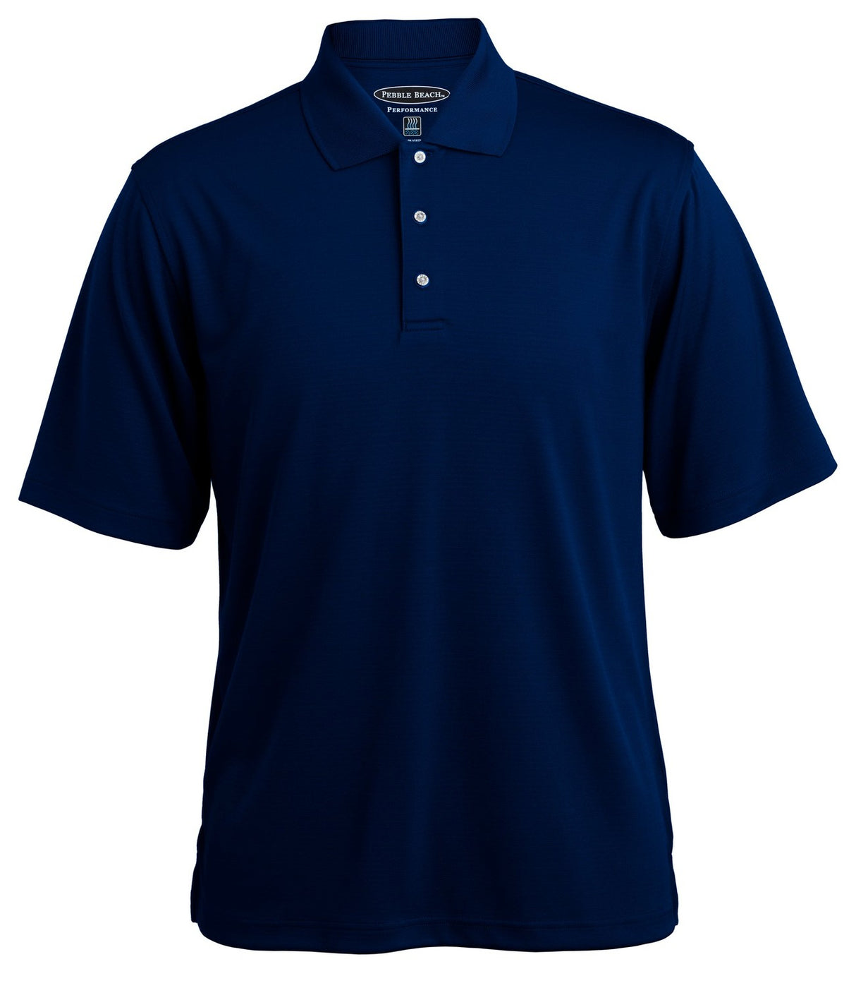 Pebble Beach Men's Horizontal Texture Polo Mens Apparel Shirts & Tops