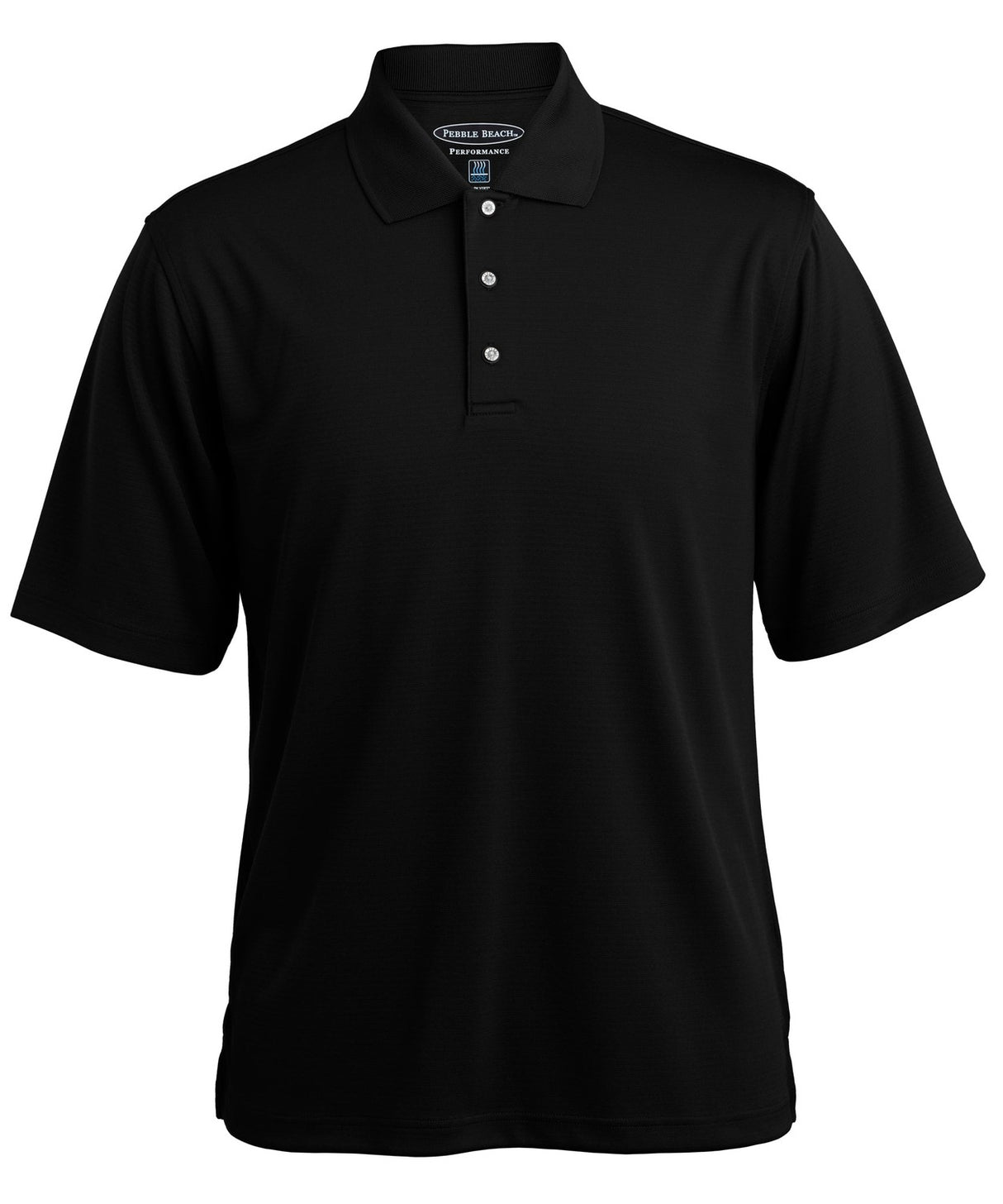 Pebble Beach Men's Horizontal Texture Polo Mens Apparel Shirts & Tops