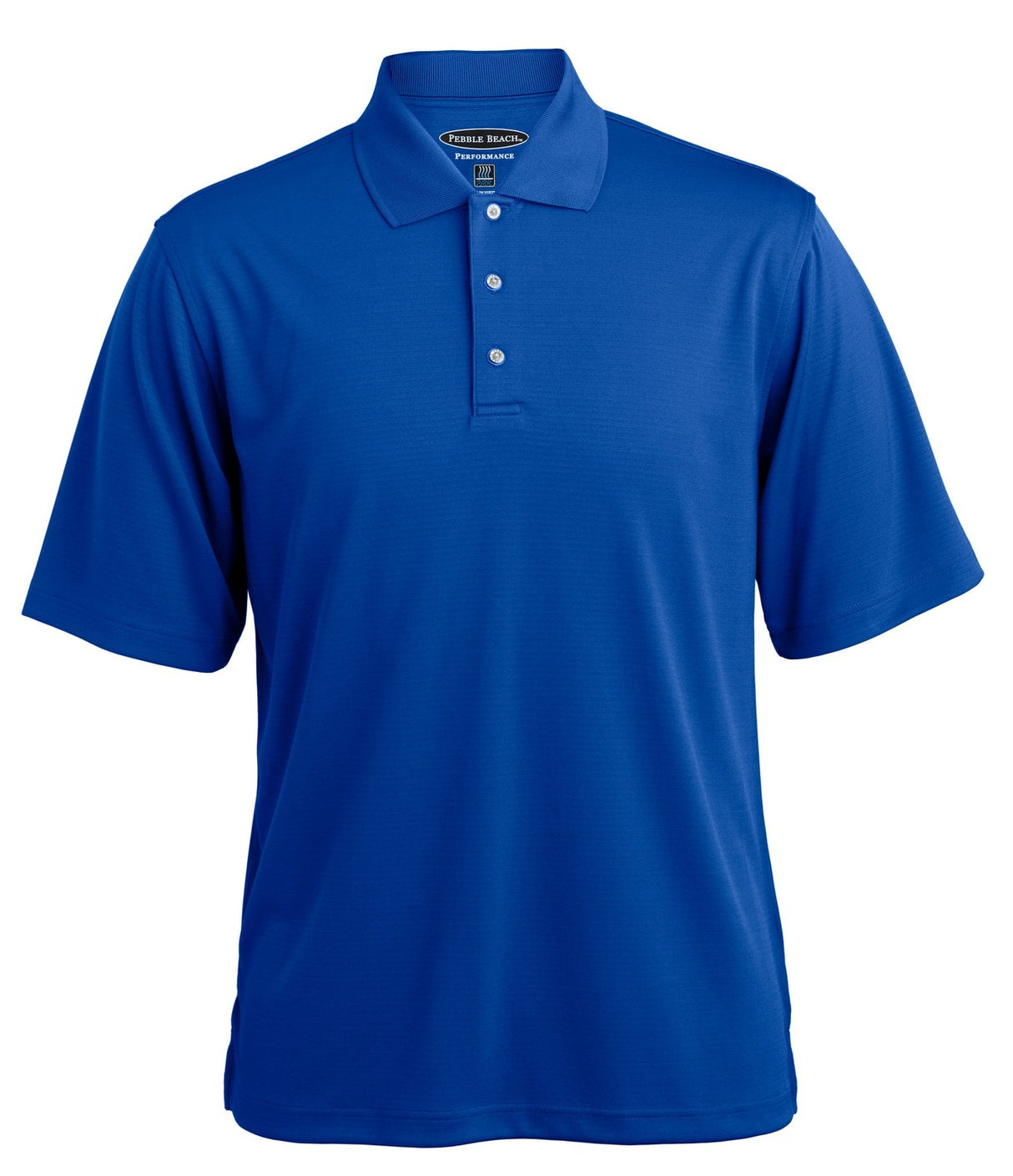 Pebble Beach Men's Horizontal Texture Polo Mens Apparel Shirts & Tops