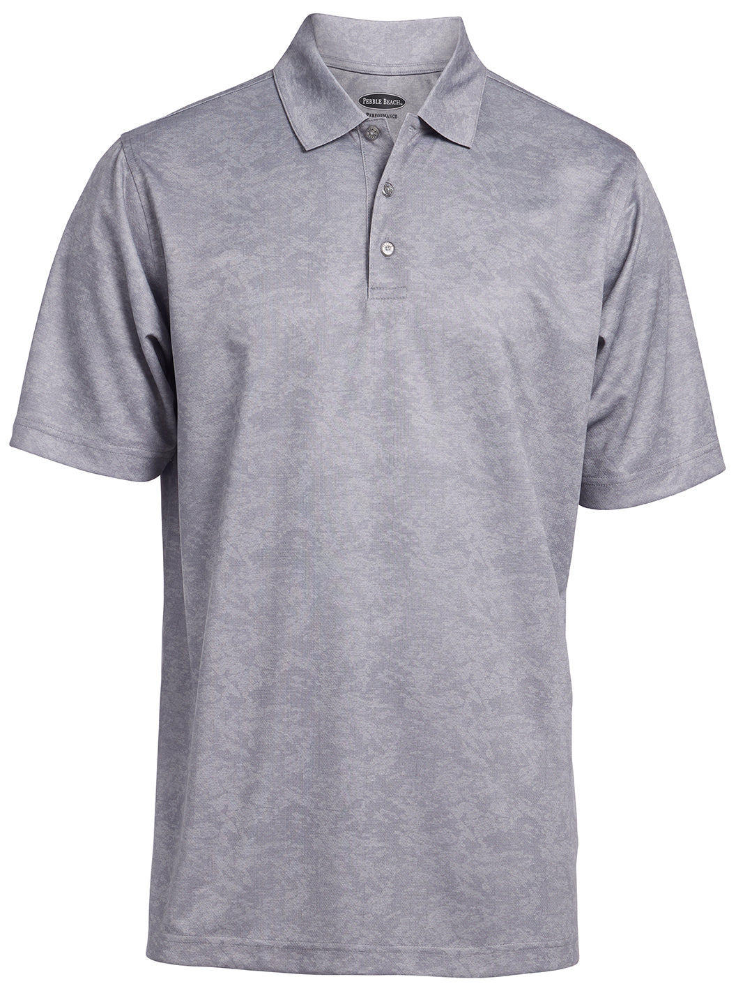 Pebble Beach Men's Camo Print Polo Mens Apparel Shirts & Tops