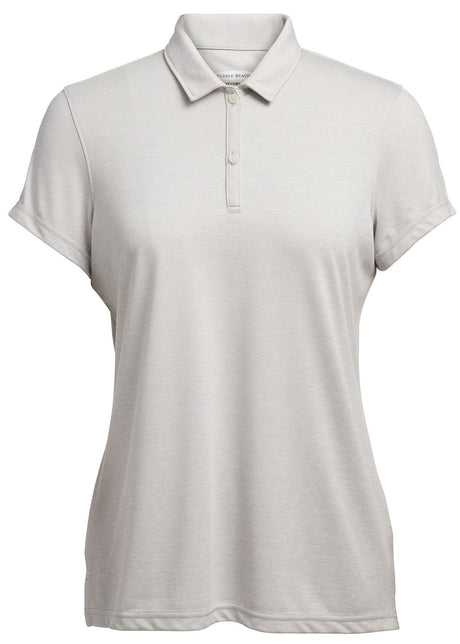 Pebble Beach Women's Diagonal Tonal Texture Polo Womens Apparel Shirts & Tops