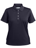 Pebble Beach Women's Grid Texture Polo Womens Apparel Shirts & Tops