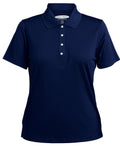 Pebble Beach Women's Grid Texture Polo Womens Apparel Shirts & Tops