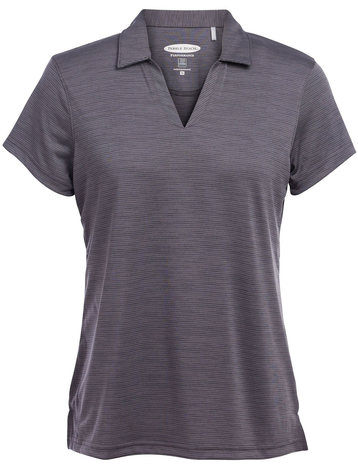 Pebble Beach Women's Heather Texture Polo Womens Apparel Shirts & Tops