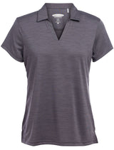 Pebble Beach Women's Heather Texture Polo Womens Apparel Shirts & Tops