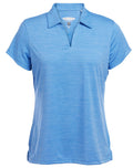 Pebble Beach Women's Heather Texture Polo Womens Apparel Shirts & Tops