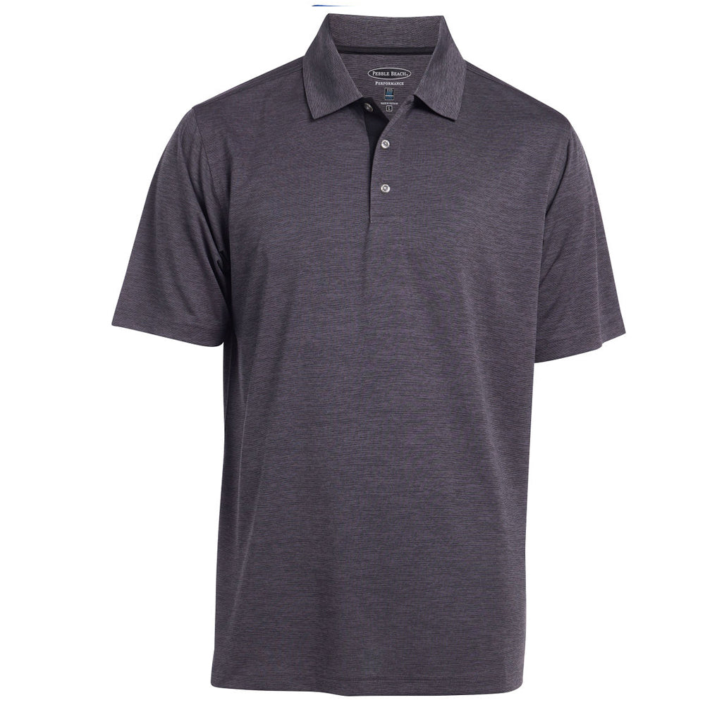 Pebble Beach Men's Heather Polo Mens Apparel Shirts & Tops