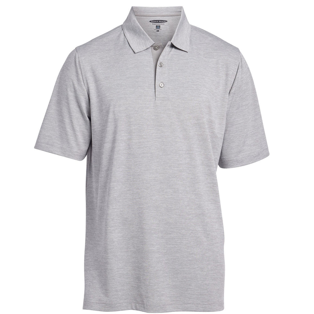 Pebble Beach Men's Heather Polo Mens Apparel Shirts & Tops